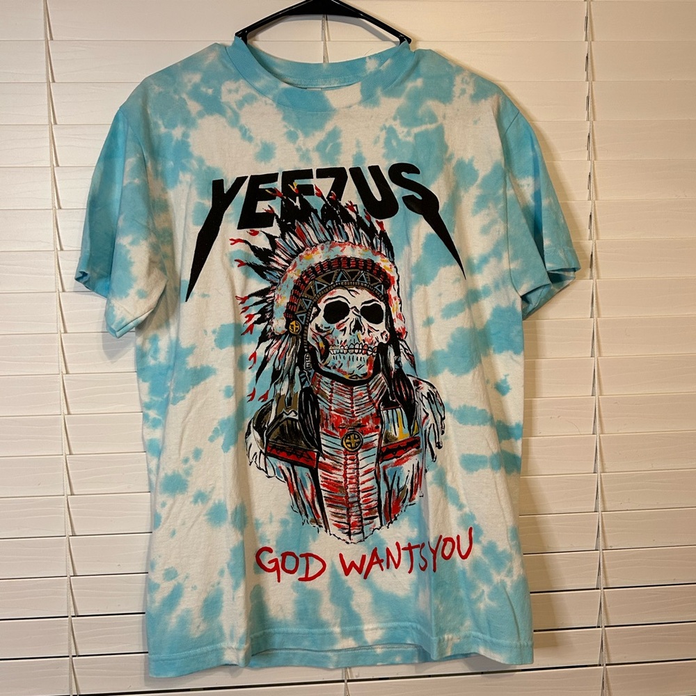 Vintage Tie Dye Yeezus T-Shirt